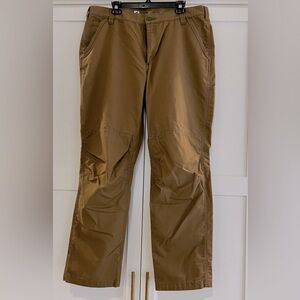 Carhartt Full Swing Relaxed Fit Men’s Utility Pants, Sz 40x34, Dark Khaki, EUC